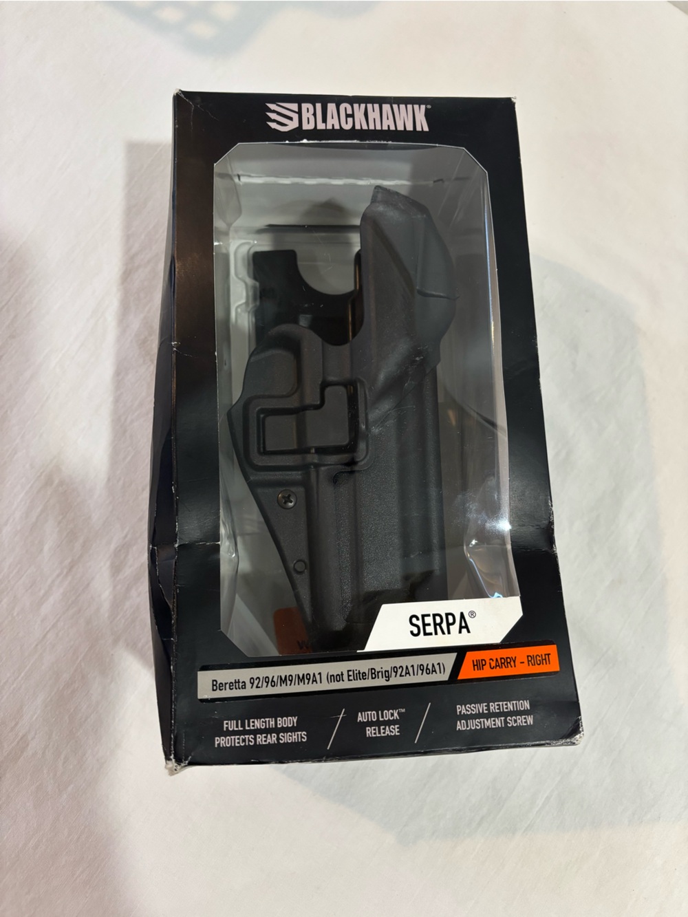 NIB! Blackhawk Serpa Level 3 Duty Holster Beretta